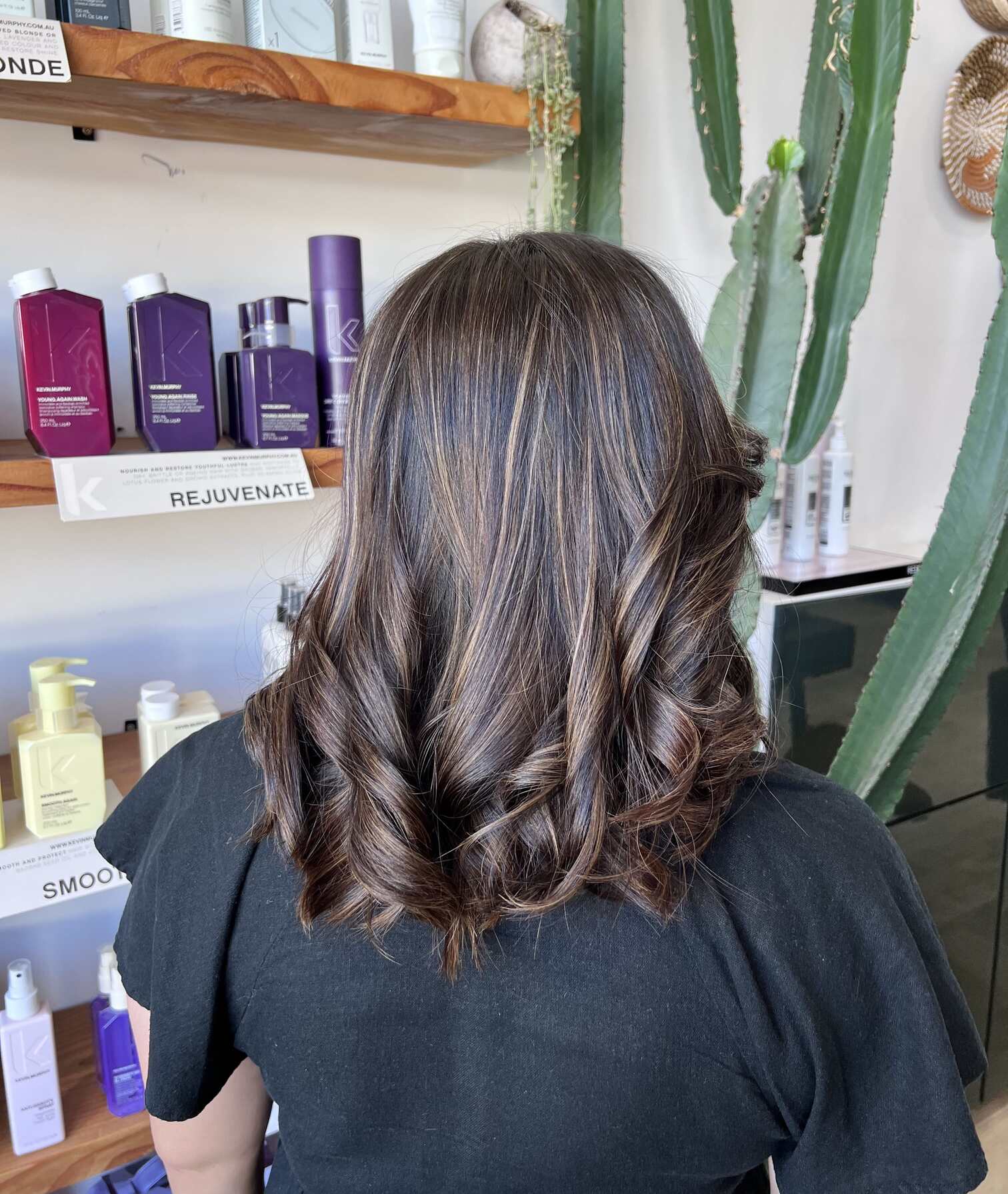 Expert hair coloring and highlights by Cynthia at Château Salon